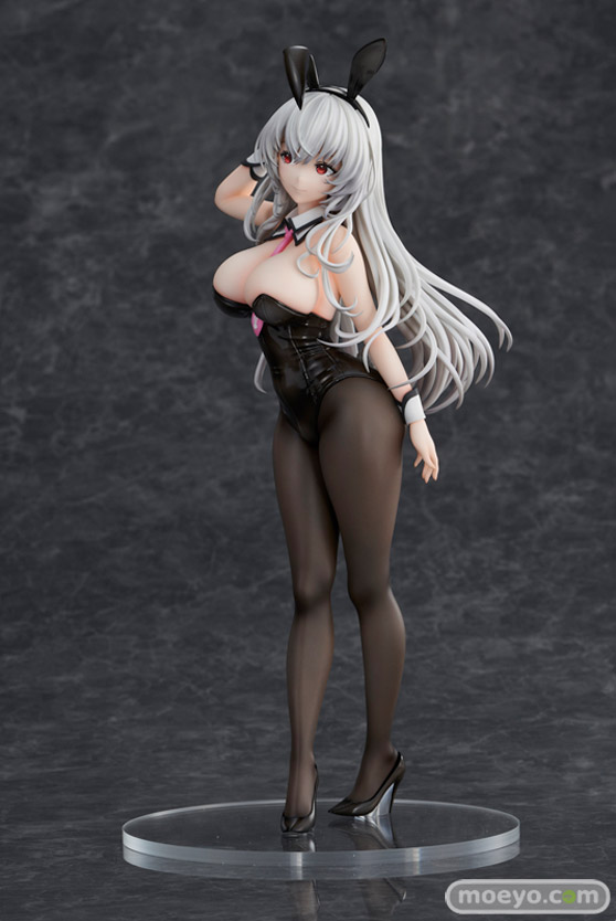 ユニオンクリエイティブ 羽織イオイラスト『白髪バニー』 松田モデル フィギュア 03