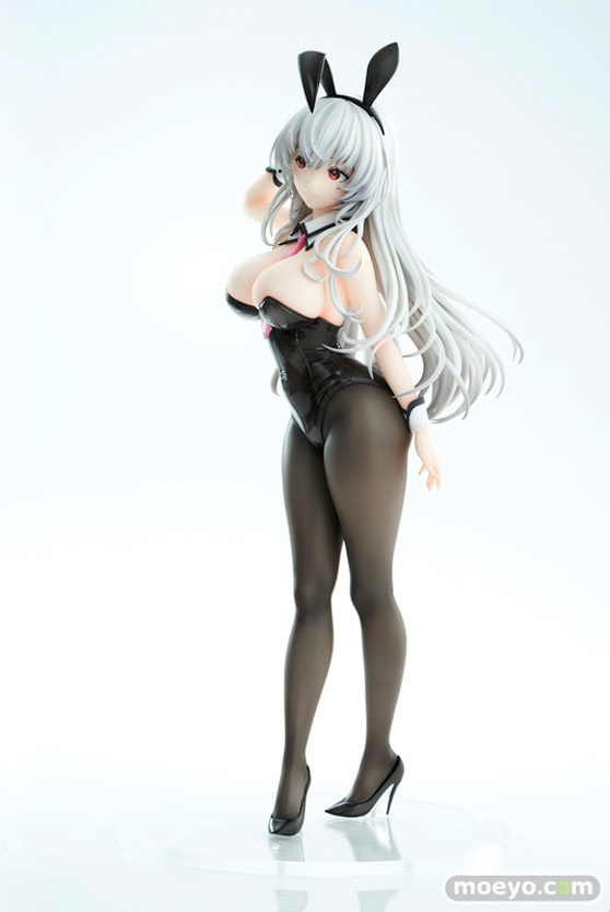 ユニオンクリエイティブ 羽織イオイラスト『白髪バニー』 松田モデル フィギュア 12