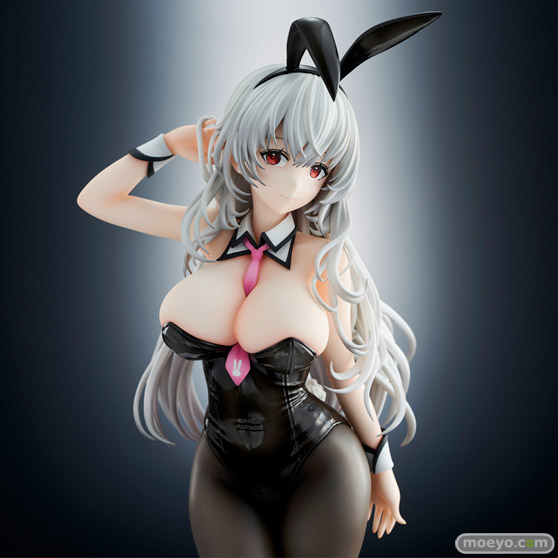 ユニオンクリエイティブ 羽織イオイラスト『白髪バニー』 松田モデル フィギュア 25