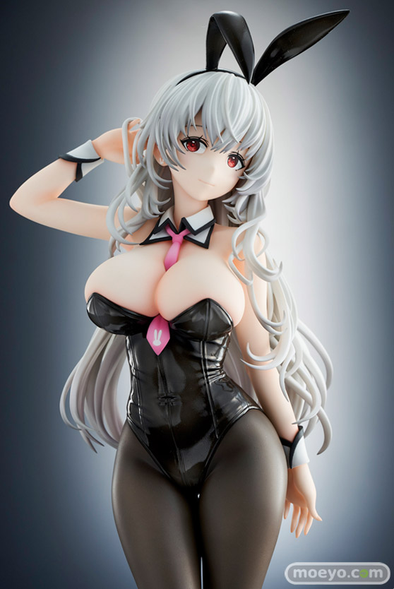 ユニオンクリエイティブ 羽織イオイラスト『白髪バニー』 松田モデル フィギュア 26