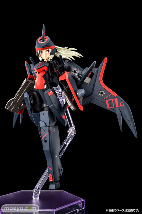 コトブキヤ メガミデバイス コラボ 武装神姫 天使型 アーンヴァル リペイントカラーバージョン 1/1 プラモデル 浅井真紀 清水康智 堀克彦 福元徳宝 たすく 鳥山とりを 雨間(アイプリント) 03