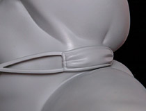 【アダルトフィギュア】【WF2023冬】えいてぃーん新作エロフィギュア「学校で性春！ 桑原葉月 illustration by 三色網戸。」監修中原型が展示！