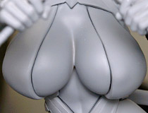 【2023春合同展示会】レチェリー新作美少女フィギュア「対魔忍 RPGX 井河さくら」監修中原型が展示！