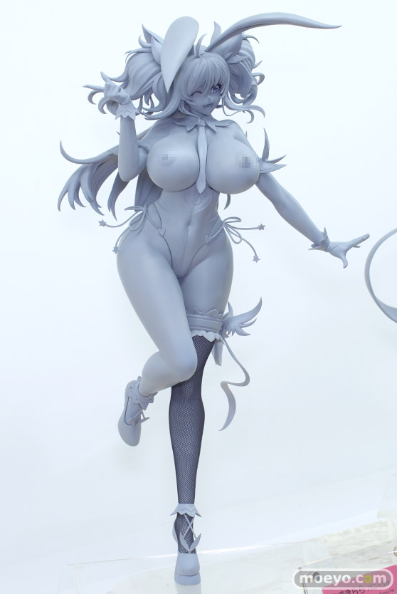 BINDing 対魔忍シリーズ 鬼崎きらら バニーVer. 永野健民 フィギュア ワンダーフェスティバル2023 [冬] 02