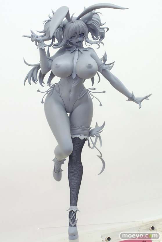 BINDing 対魔忍シリーズ 鬼崎きらら バニーVer. 永野健民 フィギュア ワンダーフェスティバル2023 [冬] 03