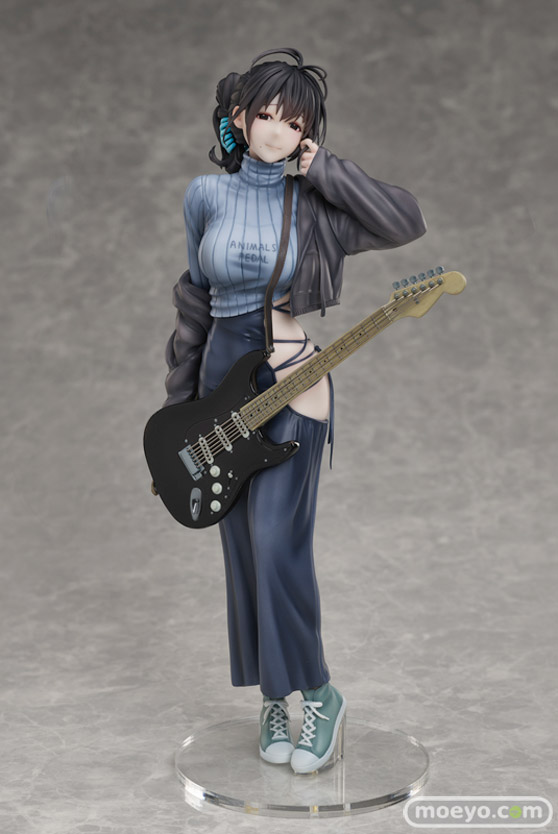ユニオンクリエイティブ hitomio拾六イラスト『ギター妹妹(メイメイ) バックレスドレス』 木村 フィギュア 01