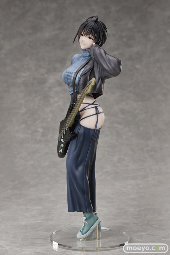 ユニオンクリエイティブ hitomio拾六イラスト『ギター妹妹(メイメイ) バックレスドレス』 木村 フィギュア 02