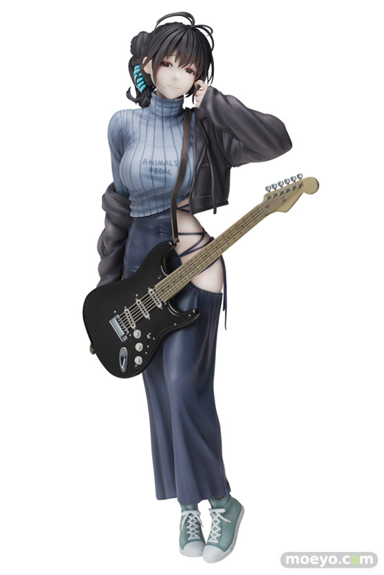ユニオンクリエイティブ hitomio拾六イラスト『ギター妹妹(メイメイ) バックレスドレス』 木村 フィギュア 08