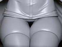 【アダルトフィギュア】【WF2023冬】えいてぃーん新作エロフィギュア「ナース堕天使ちゃん illustration by 藤ます」仮出力サンプルが展示！