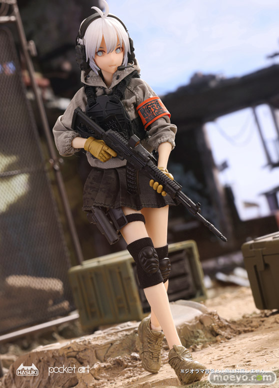 HASUKI pocket artシリーズ PA003 ライフルマン 波部サーシャ あみあみ フィギュア 07
