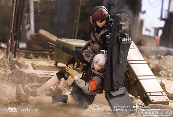 HASUKI pocket artシリーズ PA003 ライフルマン 波部サーシャ あみあみ フィギュア 09
