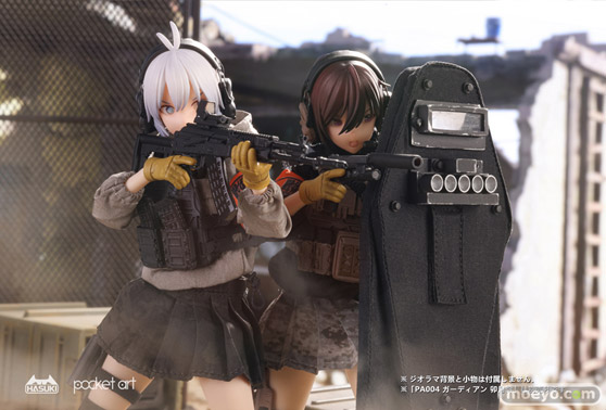 HASUKI pocket artシリーズ PA003 ライフルマン 波部サーシャ あみあみ フィギュア 10