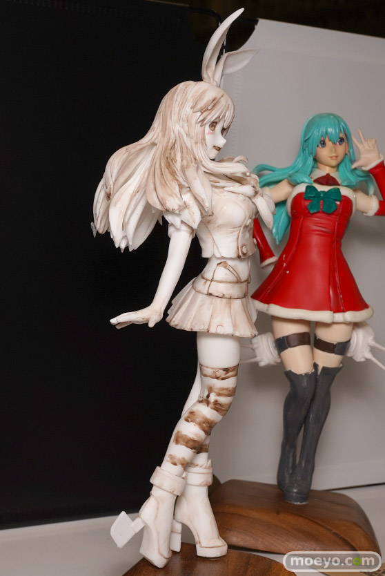 画像　フィギュア　サンプル　レビュー　ワンダーフェスティバル2023 [冬]　カインドオブマジック 兎は亀 暴風雨の紙飛行機 02