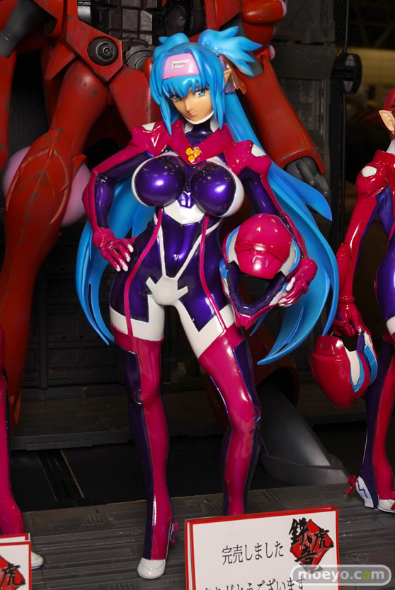 画像　フィギュア　サンプル　レビュー　ワンダーフェスティバル2023 [冬]　スガルヲトメ フリーフォーリン 鉄虎竜 13