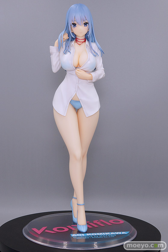 オーキッドシード Komifloイメージキャラクター 古見川 葵 illustrated by 魔太郎 ボウズロケット フィギュア キャストオフ 製品版 01