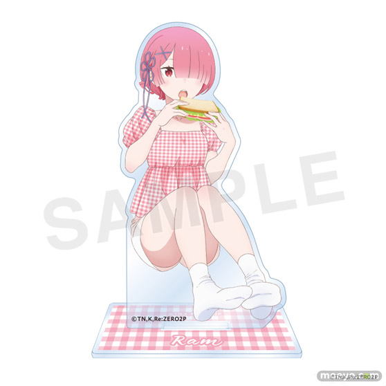 「Re:ゼロから始める異世界生活」より、ピクニックがテーマのエミリア、ラム、レムの描きおろしイラストを使用したオンラインくじが登場！ 10