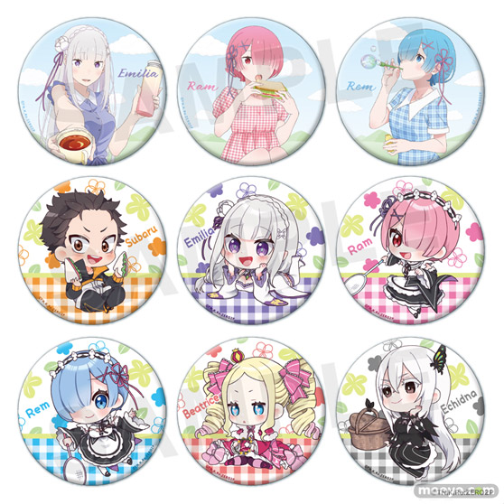 「Re:ゼロから始める異世界生活」より、ピクニックがテーマのエミリア、ラム、レムの描きおろしイラストを使用したオンラインくじが登場！ 17