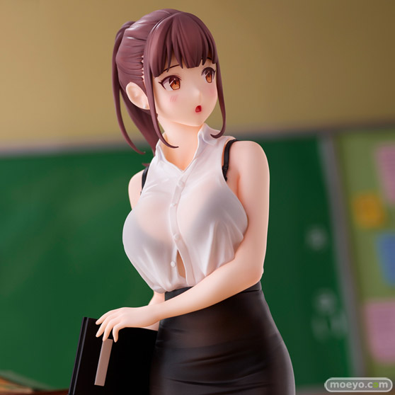 ユニオンクリエイティブ ポップキュンイラスト『担任の教師』  カーブモデルズ 七津千織 フィギュア 再販 02