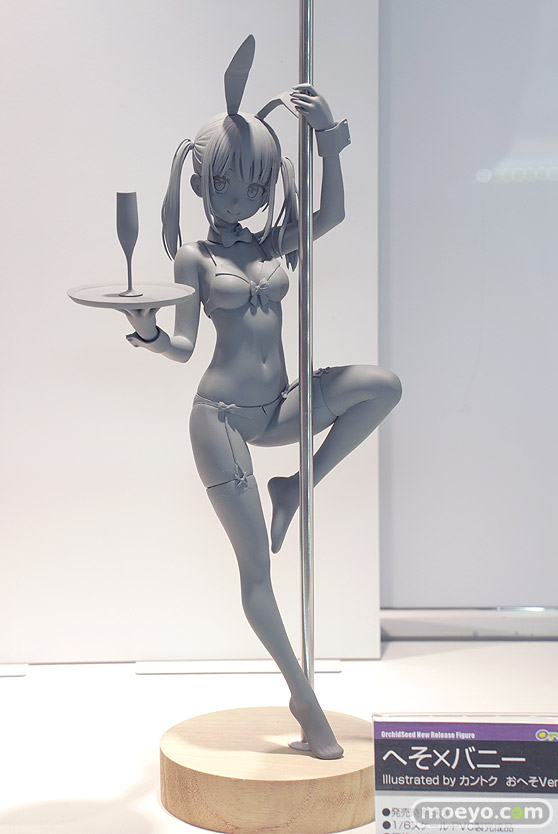 オーキッドシード へそ×バニー illustration by カントク おへそVer. タナカマサノリ フィギュア ワンダーフェスティバル2023 [冬] 01