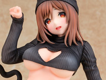 moeyo.com公式Twitterフォロワー1万人達成プレゼントキャンペーン第二弾！ダイキ工業「キャットなガール くろねこちゃん illustration by 魔太郎 」を抽選で1名様にプレゼント！