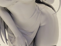 【WF2023冬】ユニオンクリエイティブ新作美少女フィギュア「みこ イラスト 桃饅ちゃん」監修中原型が展示！