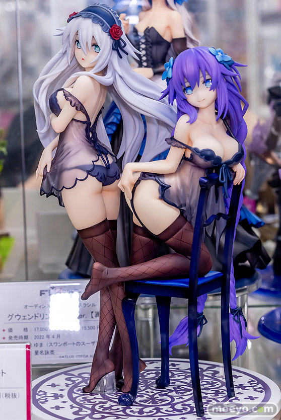 フレア 「ネプテューヌ」シリーズ パープルハート＆ブラックハート ベビードールver. French Doll G.O. 強龍 フィギュア あみあみ 01