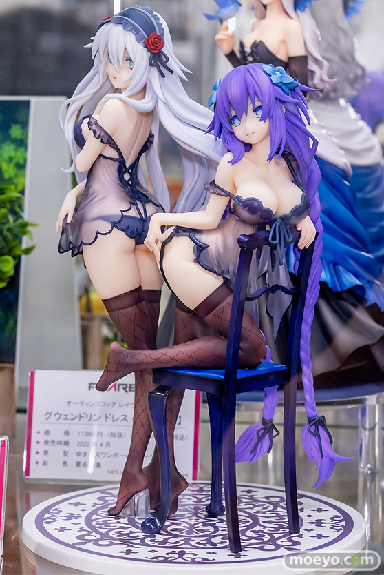 フレア 「ネプテューヌ」シリーズ パープルハート＆ブラックハート ベビードールver. French Doll G.O. 強龍 フィギュア あみあみ 03