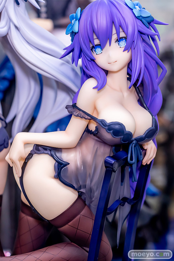 フレア 「ネプテューヌ」シリーズ パープルハート＆ブラックハート ベビードールver. French Doll G.O. 強龍 フィギュア あみあみ 05