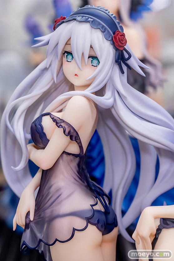 フレア 「ネプテューヌ」シリーズ パープルハート＆ブラックハート ベビードールver. French Doll G.O. 強龍 フィギュア あみあみ 13
