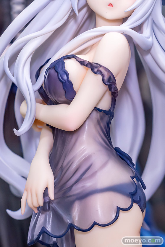 フレア 「ネプテューヌ」シリーズ パープルハート＆ブラックハート ベビードールver. French Doll G.O. 強龍 フィギュア あみあみ 15