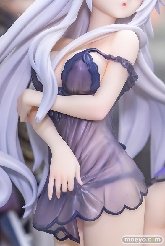 フレア 「ネプテューヌ」シリーズ パープルハート＆ブラックハート ベビードールver. French Doll G.O. 強龍 フィギュア あみあみ 16