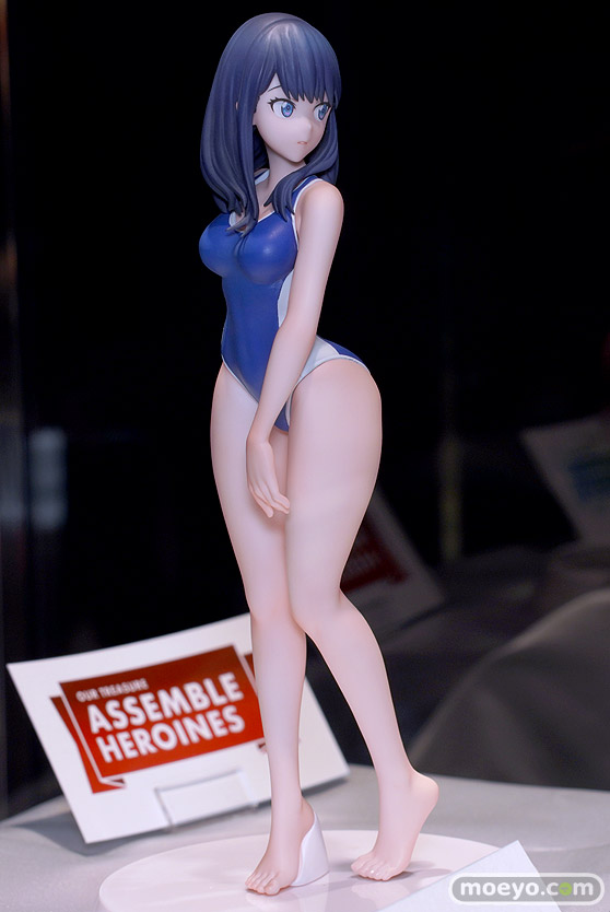 アワートレジャー アッセンブル・ヒロインズ SSSS.GRIDMAN 宝多六花(競泳水着Ver.)[Summer Queens] 青流 佐々蒲 フィギュア Tokyo Figure Salon 2023 Spring 03