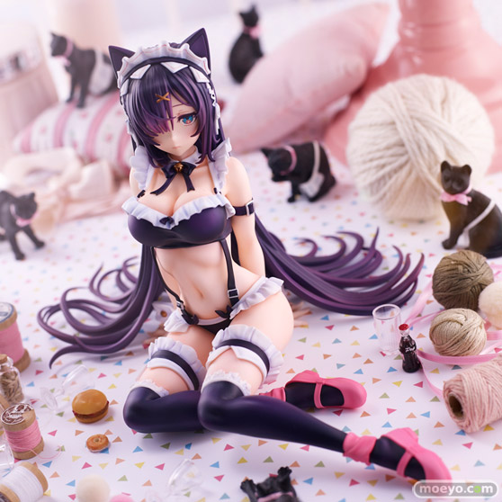 ユニオンクリエイティブ Mika Pikazoイラスト『猫メイド』 シュメクトエス トルマリンゴリラ フィギュア 再販 02