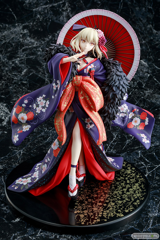 KADOKAWA KDcolle 劇場版「Fate/stay night [Heaven’s Feel]」 セイバーオルタ 着物Ver. のぶた かわも クレーネル ニュータイプ編集部 電撃ホビーウェブ編集部 フィギュア 04