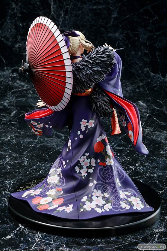 KADOKAWA KDcolle 劇場版「Fate/stay night [Heaven’s Feel]」 セイバーオルタ 着物Ver. のぶた かわも クレーネル ニュータイプ編集部 電撃ホビーウェブ編集部 フィギュア 05