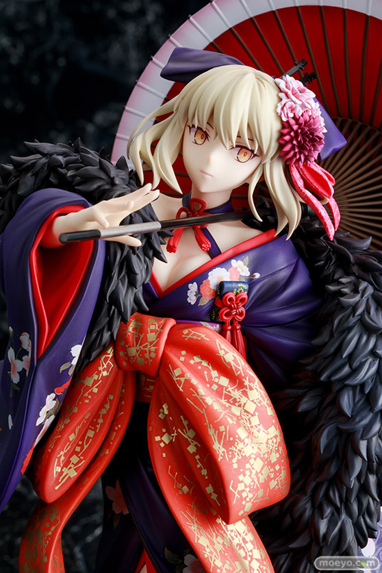 KADOKAWA KDcolle 劇場版「Fate/stay night [Heaven’s Feel]」 セイバーオルタ 着物Ver. のぶた かわも クレーネル ニュータイプ編集部 電撃ホビーウェブ編集部 フィギュア 09