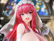 【アダルトフィギュア】【プレゼント】インサイト新作エロフィギュア「肉感少女 八神マルティーナ」をプレゼント！純白のウェディング衣装とむちむちボディの肉感を360℃堪能できる！