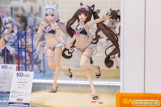 KADOKAWA KDcolle ネコぱら ショコラ メイド水着ver. イクリエ 森山奈菜 アリスグリント 電撃ホビーウェブ編集部 フィギュア あみあみ 04