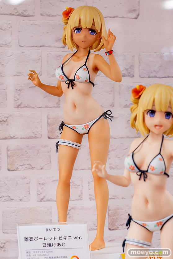 Q-six まいてつ 雛衣ポーレット ビキニver. 日焼けあと エスディスタ K2 フィギュア エロ キャストオフ あみあみ ボークス 16