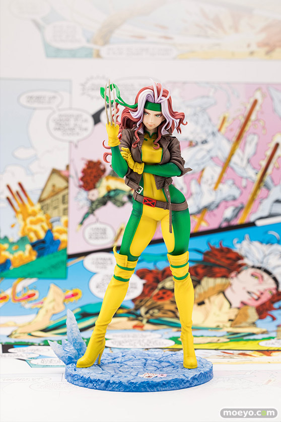 コトブキヤ MARVEL美少女 MARVEL UNIVERSE ローグ REBIRTH 毒島孝牧 山下しゅんや フィギュア 09