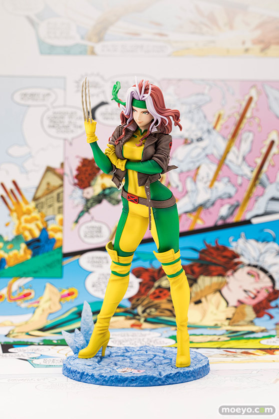 コトブキヤ MARVEL美少女 MARVEL UNIVERSE ローグ REBIRTH 毒島孝牧 山下しゅんや フィギュア 10