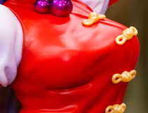 コトブキヤ新作美少女フィギュア「SNK美少女 麻宮アテナ -THE KING OF FIGHTERS ’98-」彩色サンプルがアキバで展示！