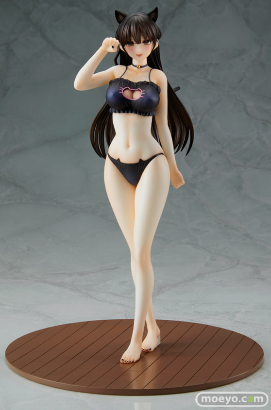回天堂 見知らぬ女子高生に監禁された漫画家の話 此方 『競泳水着&猫ランジェリー』コスチュームセット アサノユウジ 遊姫 フィギュア 06