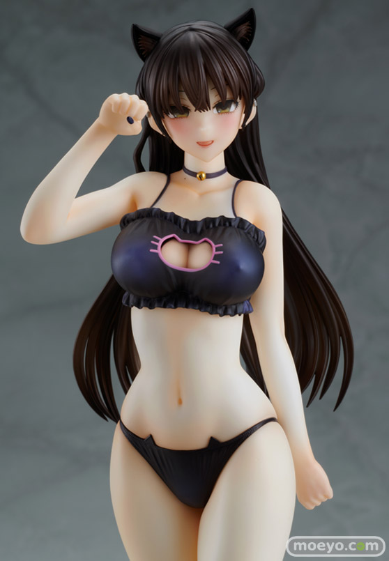 回天堂 見知らぬ女子高生に監禁された漫画家の話 此方 『競泳水着&猫ランジェリー』コスチュームセット アサノユウジ 遊姫 フィギュア 10