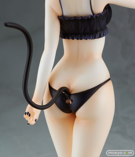 回天堂 見知らぬ女子高生に監禁された漫画家の話 此方 『競泳水着&猫ランジェリー』コスチュームセット アサノユウジ 遊姫 フィギュア 11