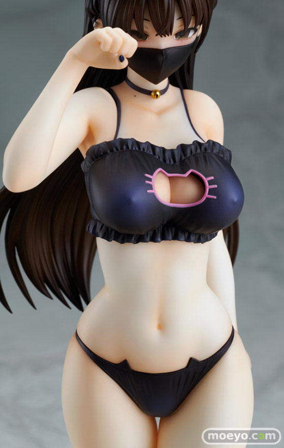 回天堂 見知らぬ女子高生に監禁された漫画家の話 此方 『競泳水着&猫ランジェリー』コスチュームセット アサノユウジ 遊姫 フィギュア 12