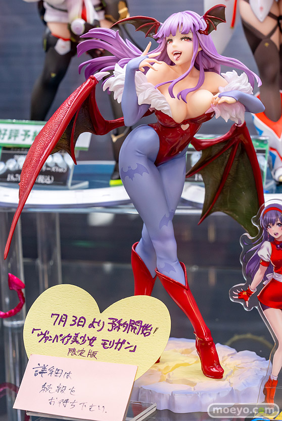 コトブキヤ ヴァンパイア美少女 モリガン 限定版【あみあみ&コトブキヤショップ限定品】　ke フィギュア 01