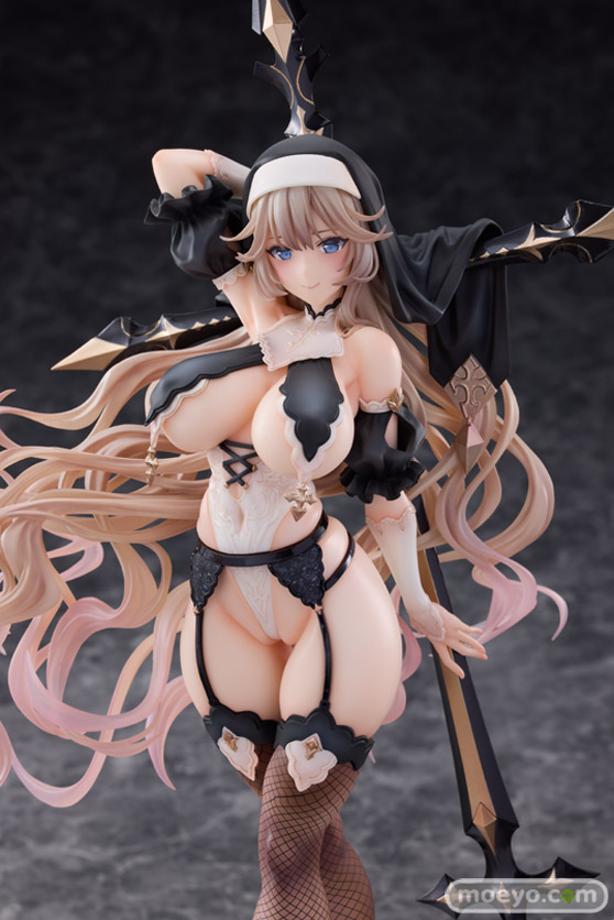 Pink・Cat 魔太郎オリジナルキャラクター 罪深き聖女・シスターアイシャ ふぉるとねいしょん グラハム仮面 ネイティブ エロ フィギュア キャストオフ 04