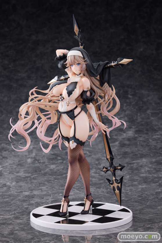 Pink・Cat 魔太郎オリジナルキャラクター 罪深き聖女・シスターアイシャ ふぉるとねいしょん グラハム仮面 ネイティブ エロ フィギュア キャストオフ 05