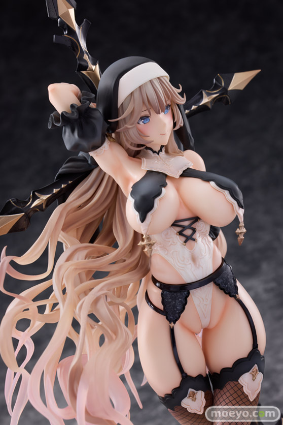 Pink・Cat 魔太郎オリジナルキャラクター 罪深き聖女・シスターアイシャ ふぉるとねいしょん グラハム仮面 ネイティブ エロ フィギュア キャストオフ 08